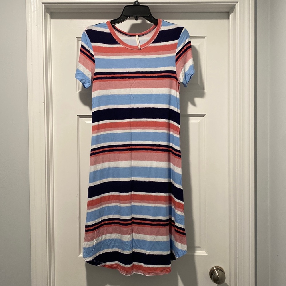 Chili and Lime Striped Dress